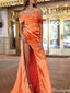 Elegant Off-shoulder V-neck Mermaid Long Prom Dress Ideas, Evening Party Dresses,ZX992