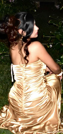 Elegant Strapless Sheath Long Prom Dress Ideas, Evening Party Dresses,ZX997