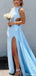 Elegant Halter A-line Long Prom Dress Ideas, Evening Party Dresses,ZX1005