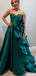 Gorgeous Strapless Sweetheart A-line Long Prom Dress Ideas, Evening Party Dresses,ZX1009