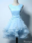 Elegant Jewel A-line Short Mini Homecoming Dress,HM439