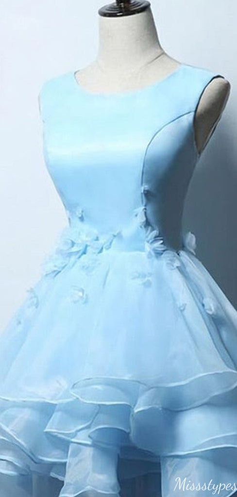 Elegant Jewel A-line Short Mini Homecoming Dress,HM439