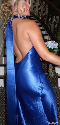 Elegant Halter Mermaid Long Prom Dress Ideas, Evening Party Dresses,ZX1022