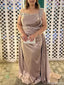 Elegant One-shoulder Mermaid Long Prom Dress Ideas, Evening Party Dresses,ZX1023