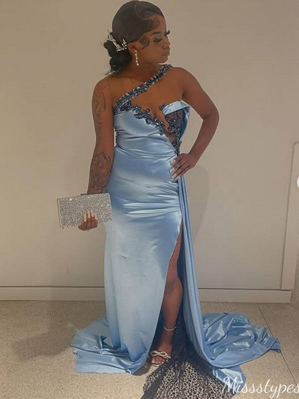Formal Unique Mermaid Long Prom Dress Ideas, Evening Party Dresses,ZX1028