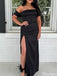 Formal Off-shoulder Mermaid Long Prom Dress Ideas, Evening Party Dresses,ZX1029