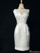 Elegant V-neck sheath Short Mini Homecoming Dress,HM457