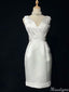 Elegant V-neck sheath Short Mini Homecoming Dress,HM457