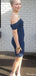 Casual Off-shoulder Sheath Short Mini Homecoming Dress,HM473