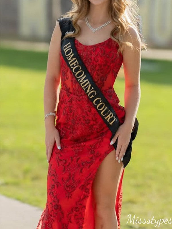 Gorgeous Spaghetti Strap Mermaid Long Prom Dress Ideas, Evening Party Dresses,ZX1035
