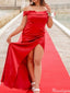 Elegant Off-shoulder Mermaid Long Prom Dress Ideas, Evening Party Dresses,ZX1042