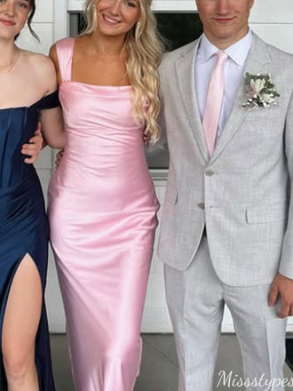 Elegant Spaghetti Strap Mermaid Long Prom Dress Ideas, Evening Party Dresses,ZX1050