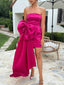 Elegant Strapless Unique Sheath Short Mini Homecoming Dress,HM483
