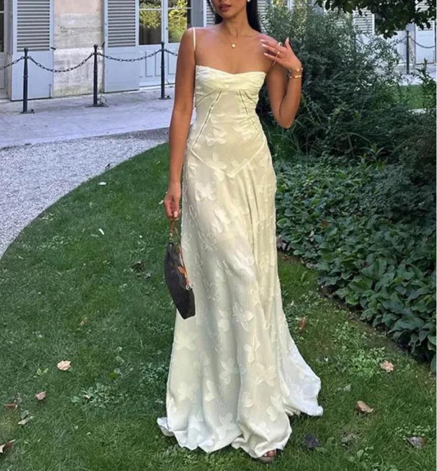 Simple Strapless White Sexy Women Unique Evening Prom Evening Dress,ZX203