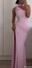 Elegant One-shoulder Mermaid Long Prom Dress Ideas, Evening Party Dresses,ZX1061