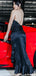 Formal V-neck Spaghetti Strap Mermaid Long Prom Dress Ideas, Evening Party Dresses,ZX1069