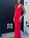 Formal Spaghetti Strap Mermaid Long Prom Dress Ideas, Evening Party Dresses,ZX1070