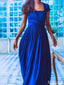 Elegant Short sleeves A-line Long Prom Dress Ideas, Evening Party Dresses,ZX1072