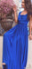 Elegant Short sleeves A-line Long Prom Dress Ideas, Evening Party Dresses,ZX1072