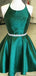 Elegant Halter A-line Short Mini Homecoming Dress,HM504