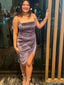 Gorgeous Spaghetti Strap Sheath Short Mini Homecoming Dress,HM506