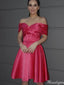 Elegant Off-shoulder A-line Short Mini Homecoming Dress,HM510
