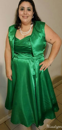 Casual Green A-line Long Prom Dress Ideas, Evening Party Dresses,ZX1075