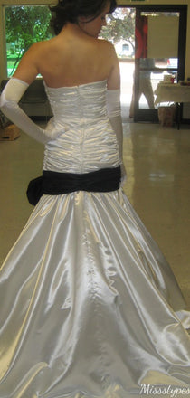 Gorgeous Strapless Mermaid Long Prom Dress Ideas, Evening Party Dresses,ZX1077