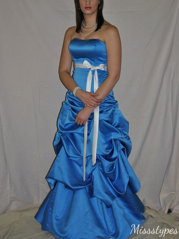 Gorgeous Strapless Unique Sheath Long Prom Dress Ideas, Evening Party Dresses,ZX1079