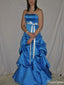 Gorgeous Strapless Unique Sheath Long Prom Dress Ideas, Evening Party Dresses,ZX1079