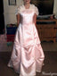 Formal Pink A-line Long Prom Dress Ideas, Evening Party Dresses,ZX1089