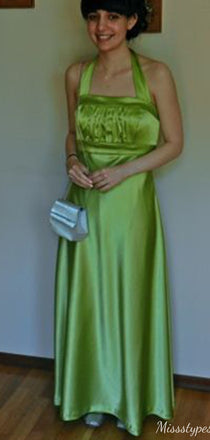 Elegant Halter A-line Long Prom Dress Ideas, Evening Party Dresses,ZX1090