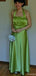 Elegant Halter A-line Long Prom Dress Ideas, Evening Party Dresses,ZX1090