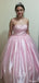 Elegant Strapless A-line Long Prom Dress Ideas, Evening Party Dresses,ZX1092