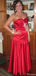 Elegant Strapless Sweetheart Sheath Long Prom Dress Ideas, Evening Party Dresses,ZX1095