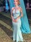 Sexy Criss Cross Notched Mermaid Long Prom Dress Ideas, Evening Party Dresses,ZX1102