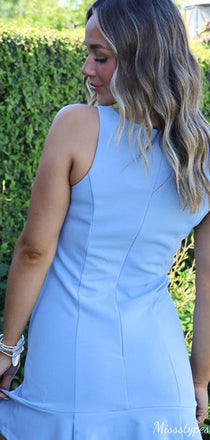 Casual Square Spaghetti Strap Sheath Short Mini Homecoming Dress,HM313