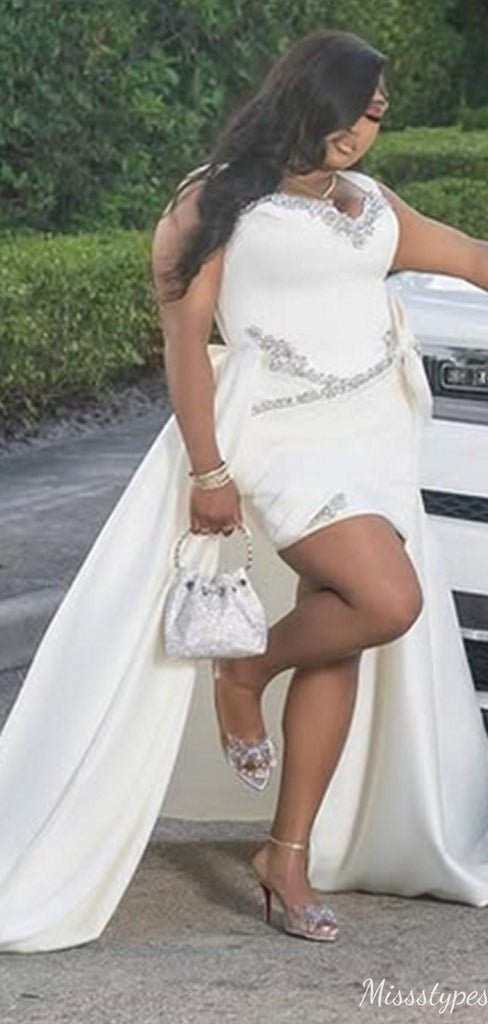 Gorgeous Spaghetti Strap Sheath Short Mini Homecoming Dress,HM524