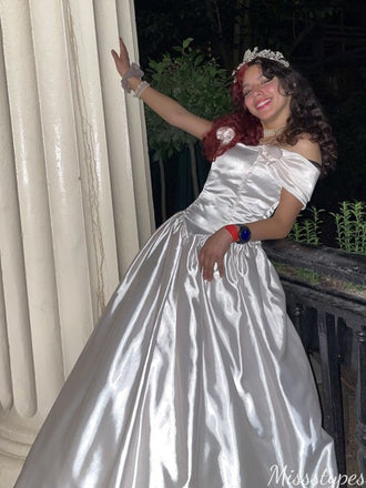 Elegant Off-shoulder A-line Long Prom Dress Ideas, Evening Party Dresses,ZX1114