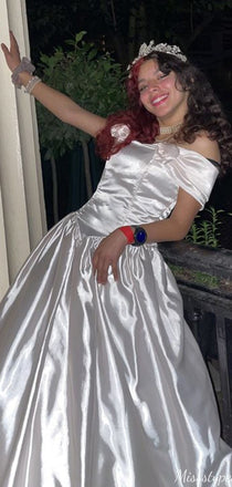 Elegant Off-shoulder A-line Long Prom Dress Ideas, Evening Party Dresses,ZX1114