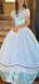 Gorgeous Off-shoulder A-line Long Prom Dress Ideas, Evening Party Dresses,ZX1137