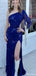 Gorgeous One-shoulder Mermaid Long Prom Dress Ideas, Evening Party Dresses,ZX1141