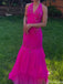Gorgeous Halter Mermaid Long Prom Dress Ideas, Evening Party Dresses,ZX1142