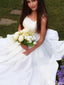 Elegant White A-line Long Prom Dress Ideas, Evening Party Dresses,ZX1145