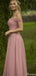 Elegant Off-shoulder A-line Long Prom Dress Ideas, Evening Party Dresses,ZX1146