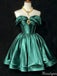 Elegant Strapless Sweetheart  A-line Short Mini Homecoming Dress,HM552