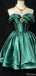 Elegant Strapless Sweetheart  A-line Short Mini Homecoming Dress,HM552