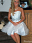 Gorgeous Strapless A-line Short Mini Homecoming Dress,HM556