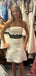 Casual Strapless Sheath Short Mini Homecoming Dress,HM560