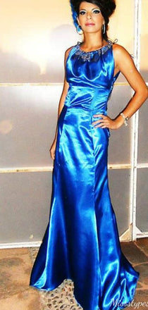 Elegant Jewel Mermaid Long Prom Dress Ideas, Evening Party Dresses,ZX1150